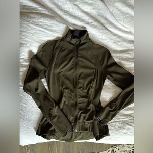 Peplum lululemon full zip